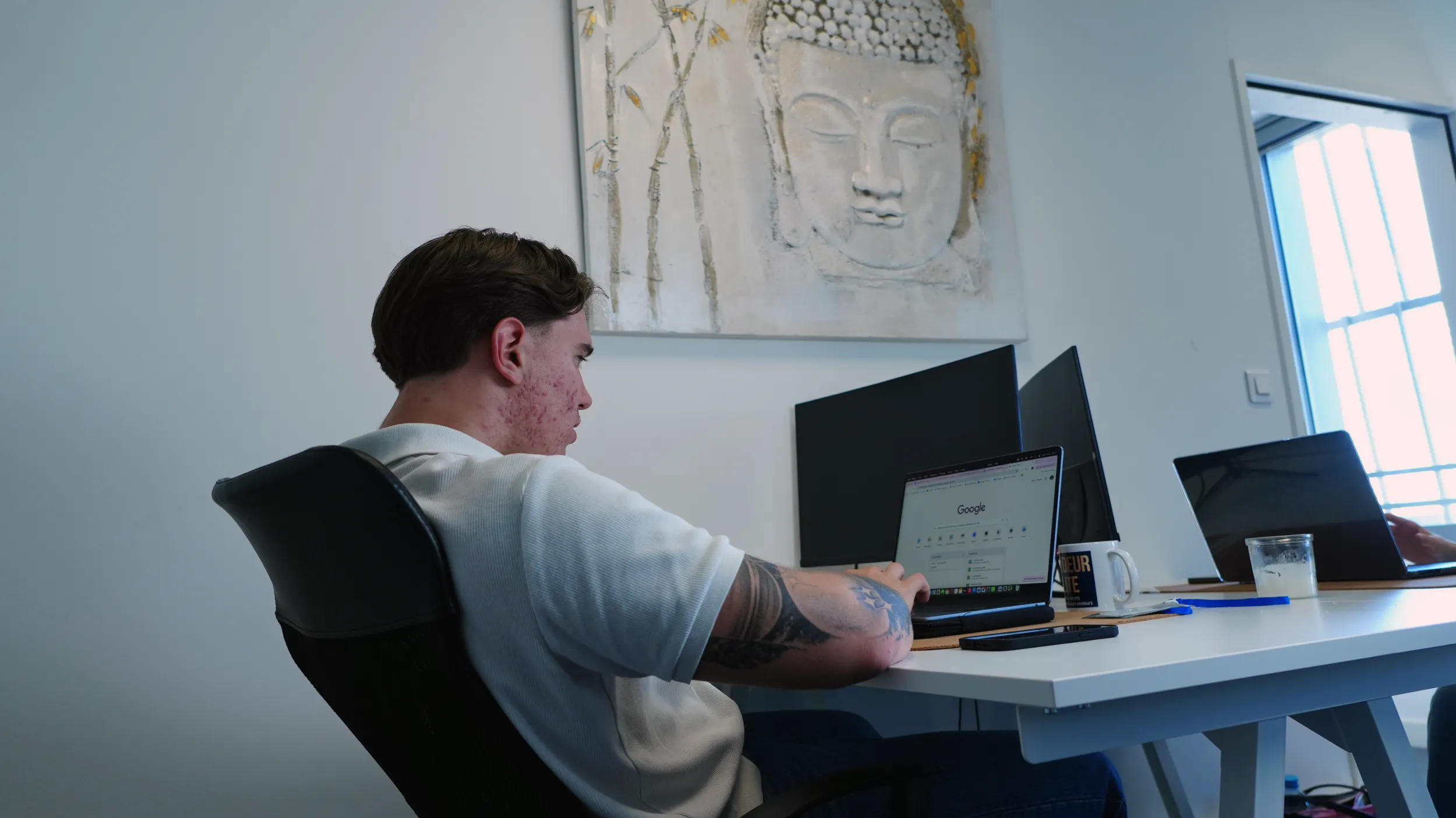 Équipe Com d'Artisans, agence de communication à La Roche-sur-Yon