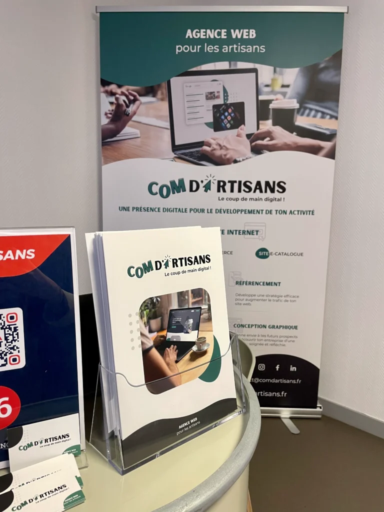 Stand salon artisanight avec Com d'Artisans