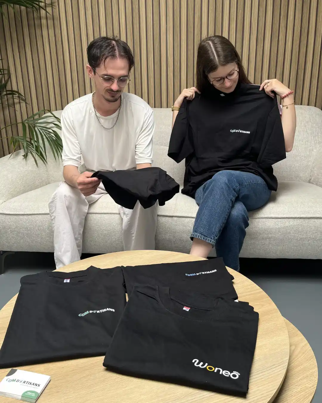 Textile personnalisé Woneo pour nos salariés